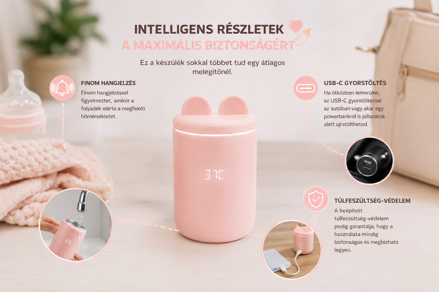 Lunda Baby Bottle Warmer